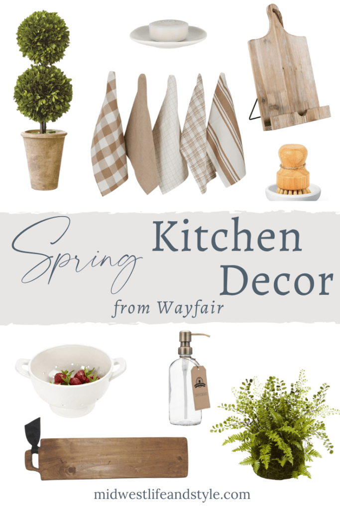 Spring Kitchen Decor from Wayfair - Midwest Life and Style Blog