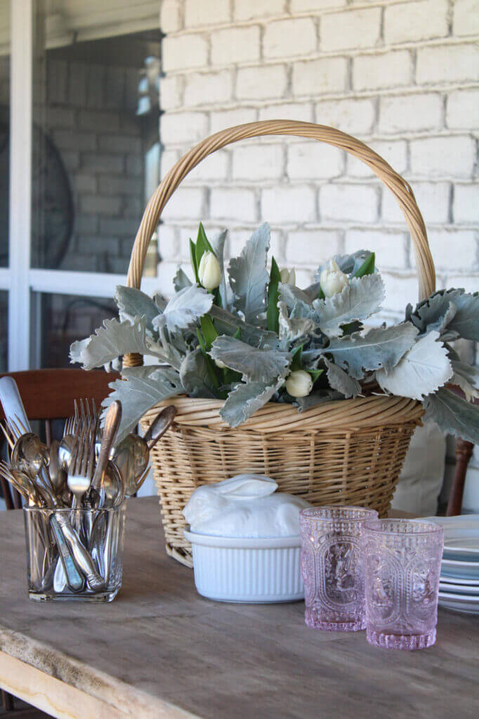 Easter Basket from My Little White Barn - Midwest Life and Style Blog