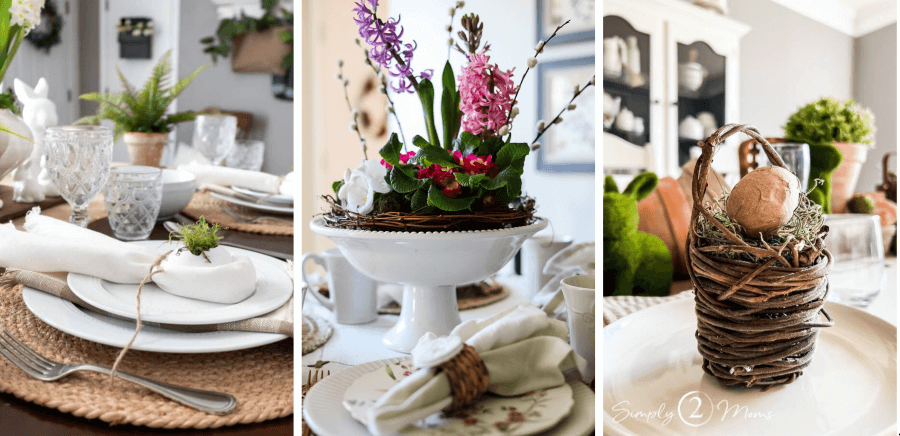 Easter Brunch Tablescape Inspiration 2 - Midwest Life and Style Blog