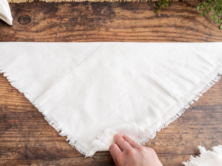 How To Fold Easter Bunny Ear Napkins - Midwest Life and Style Blog