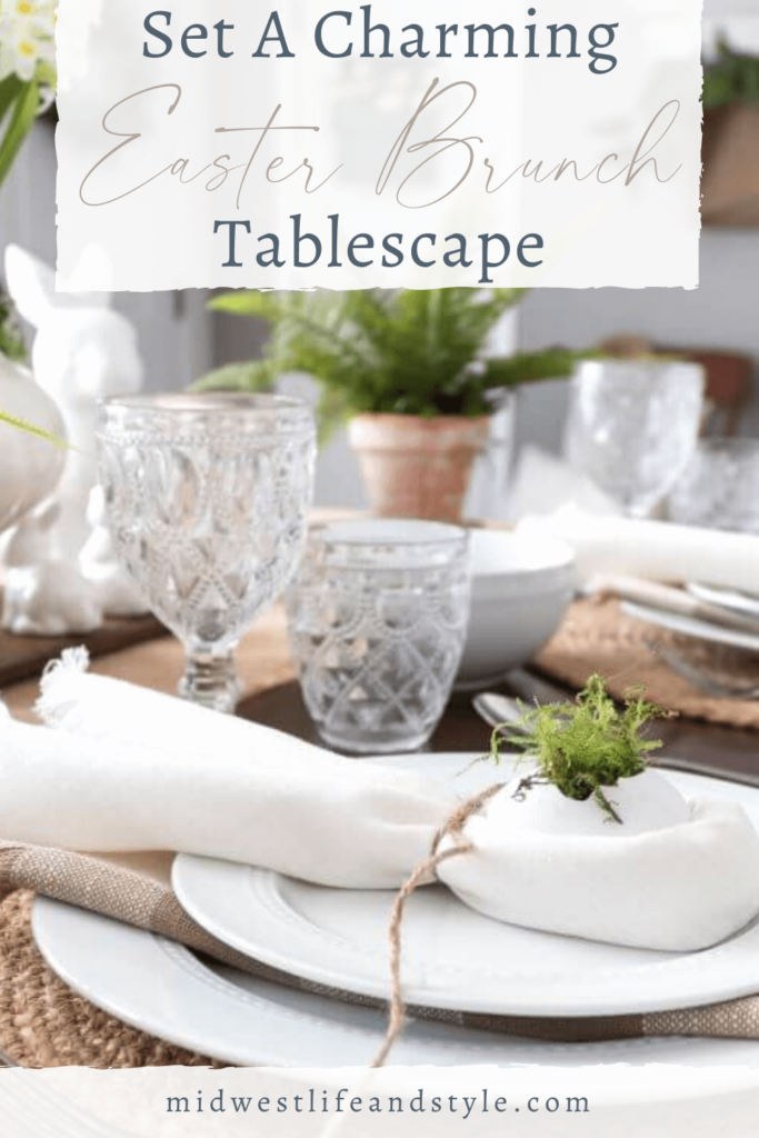 Set A Beautiful And Charming Easter Brunch Table - Midwest Life and Style Blog