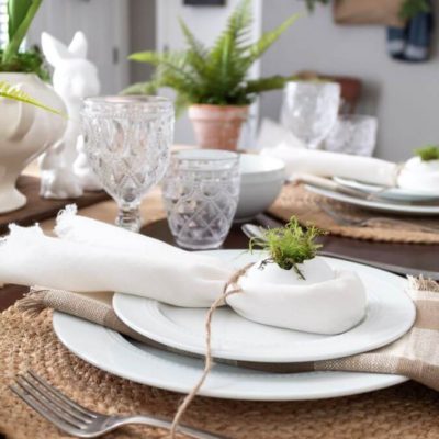 Set A Beautiful And Charming Easter Brunch Table