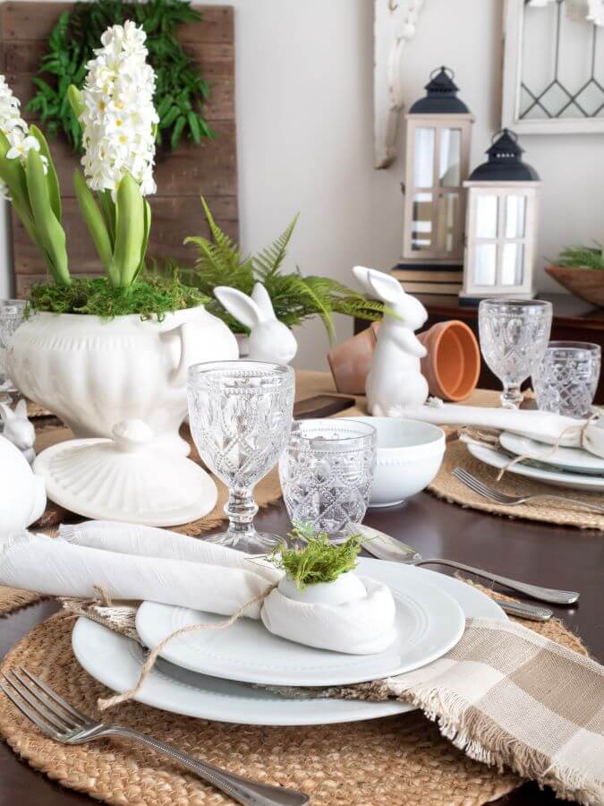 Set A Beautiful And Charming Easter Brunch Table - Midwest Life and Style Blog