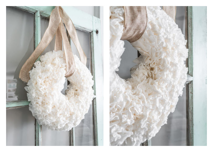 Spring Coffee Filter Wreath from DIY Beautify - Week in Rewind with Midwest Life and Style