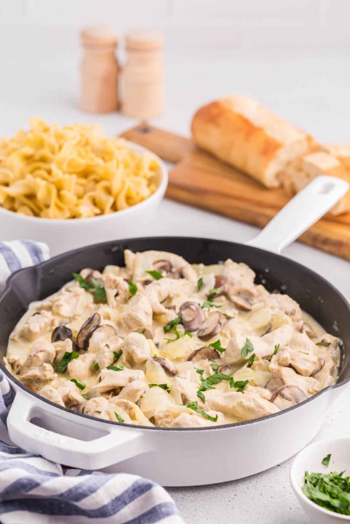 Creamy Garlic Chicken with Noodles from Simply Stacie - Week in Rewind with Midwest Life and Style