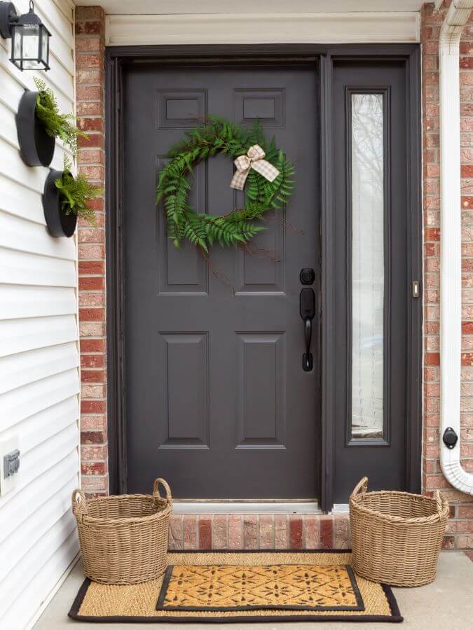 How To Make A Fern Wreath For Springtime - Midwest Life and Style Blog