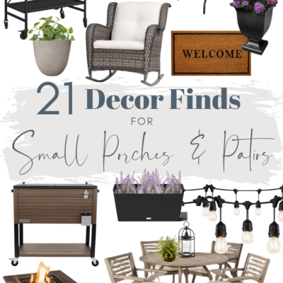 21 Decor Finds For Small Porches And Patios