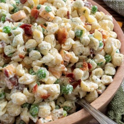 Creamy Bacon Ranch Pasta Salad