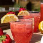 Simple Summer Spiked Strawberry Lemonade