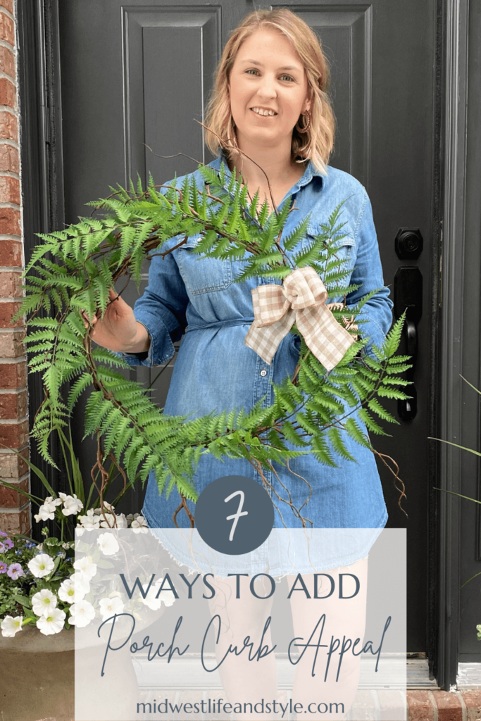 7 Simple Ways To Add Curb Appeal To Your Porch This Summer - Midwest Life and Style Blog