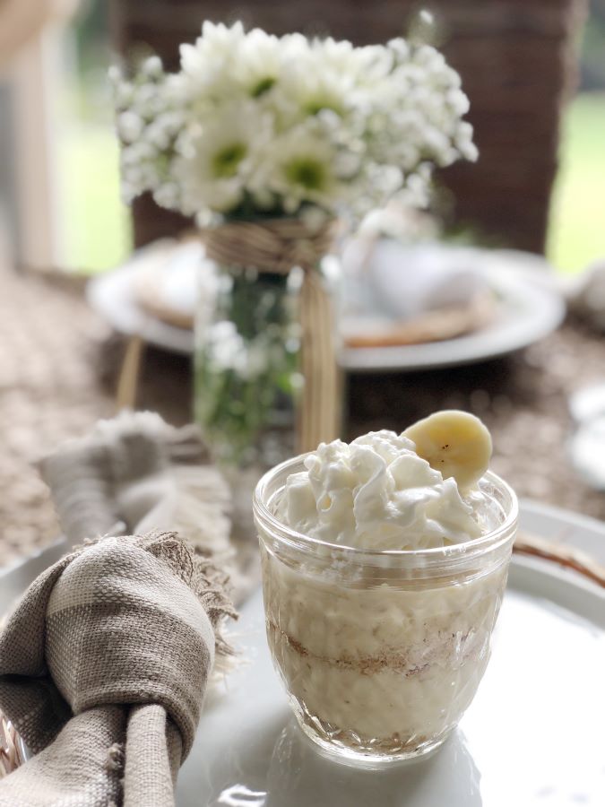 Old Fashioned Banana Pudding - Vintage Home Designs