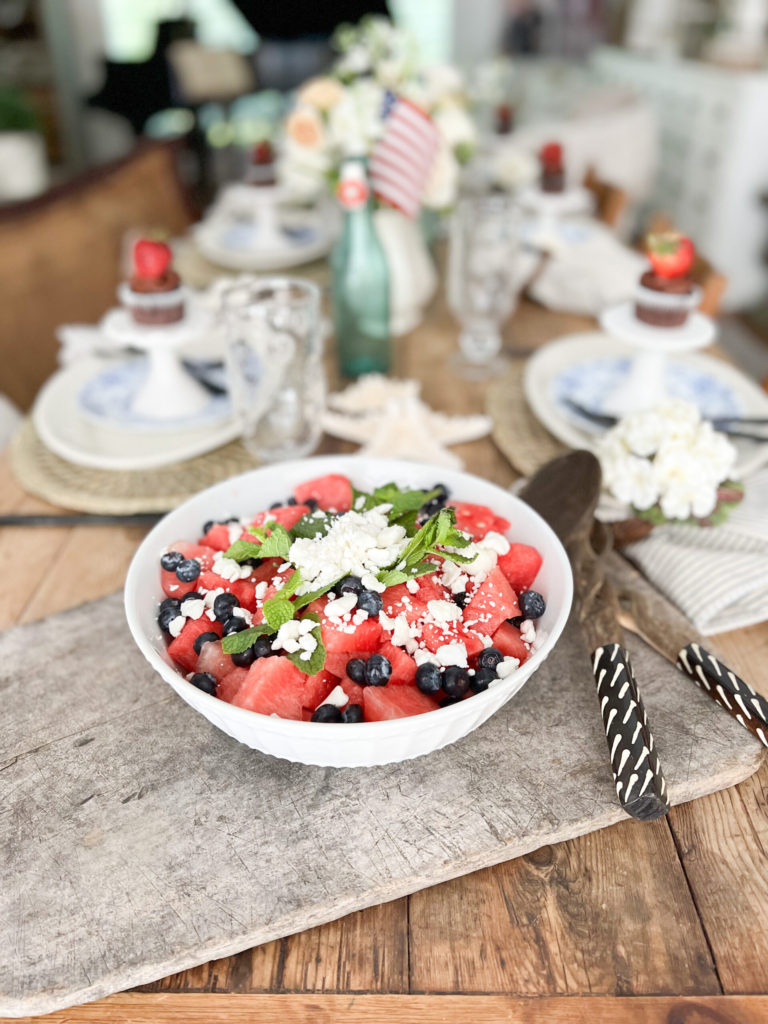 4th of July Salad from Robyn's French Nest - Week in Rewind with Midwest Life and Style