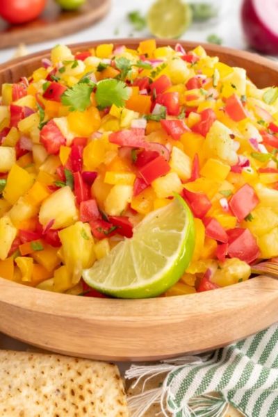 Fresh Pineapple Jalapeño Salsa