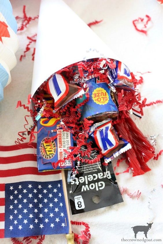 Patriotic Party Cones from the Crowned Goat - Week in Rewind with Midwest Life and Style