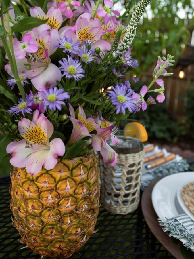 Simple Summer Luau Dinner Party - Midwest Life and Style Blog