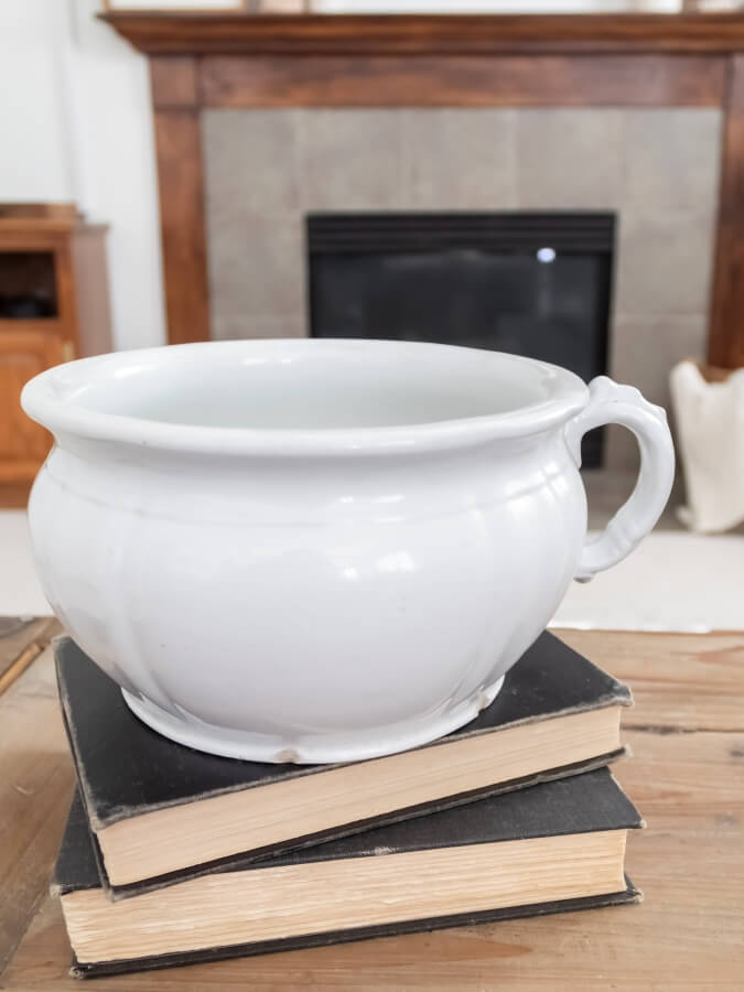 Stoneware Chamber Pot - Midwest Life and Style Blog