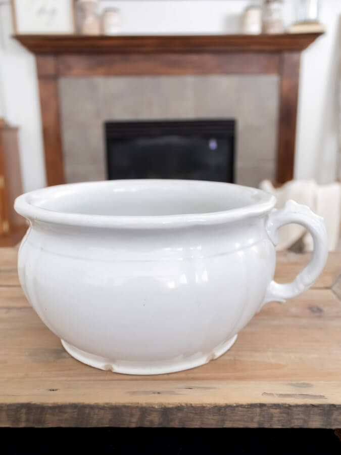 Stoneware Chamber Pot - Midwest Life and Style Blog