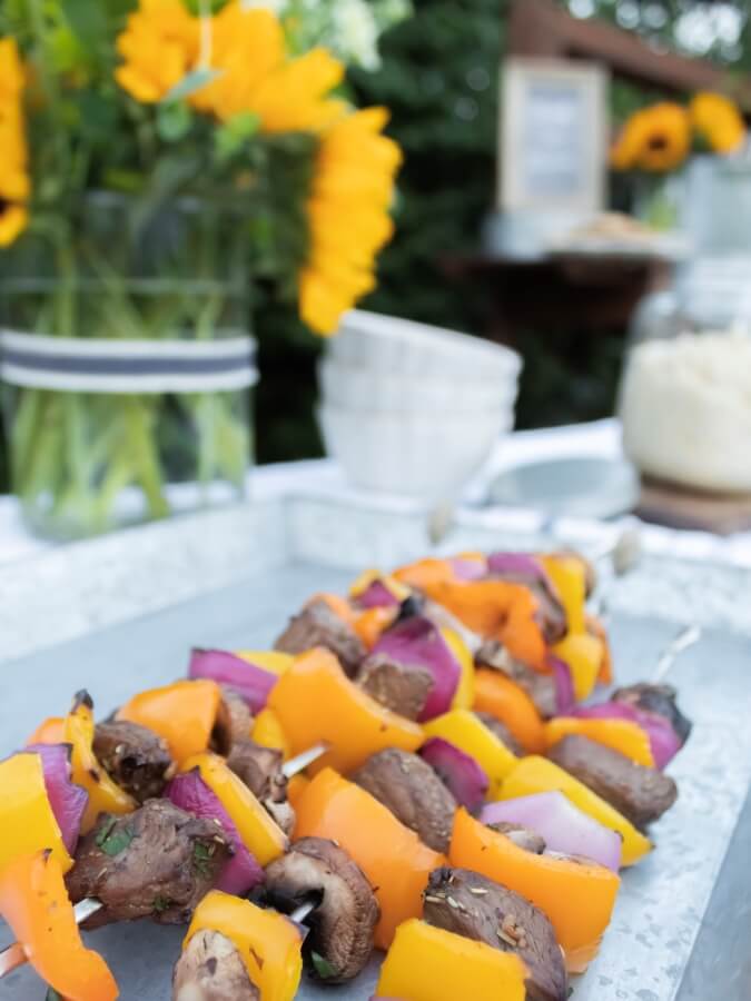 Grilled Steak and Vegetable Kabobs - Midwest Life and Style Blog