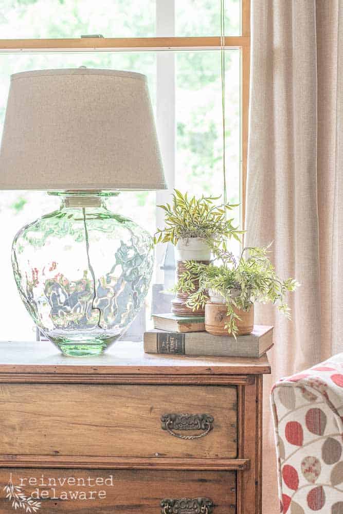 Upcycled Glass Lamp from Reinvented Delaware - Week in Rewind with Midwest Life and Style