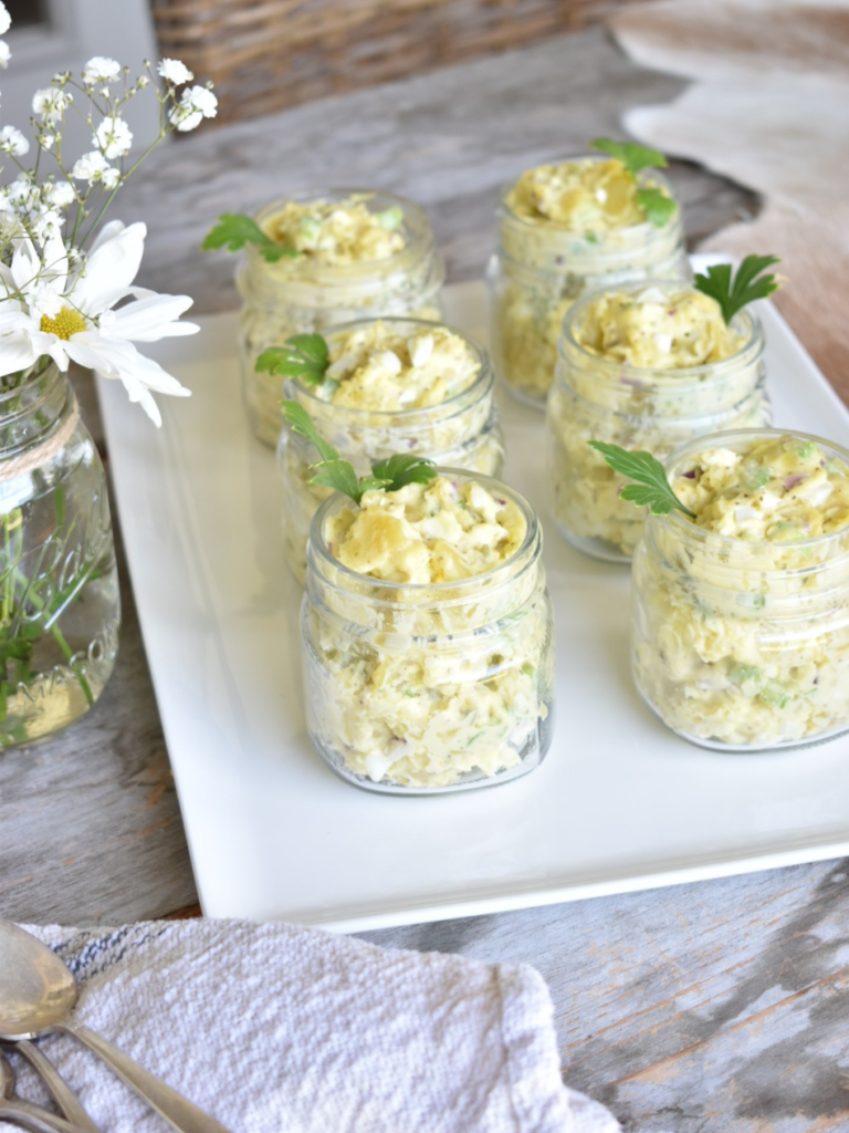 Potato Salad from Vintage Home Designs - BBQ Dinner Party Menu - Midwest Life and Style Blog