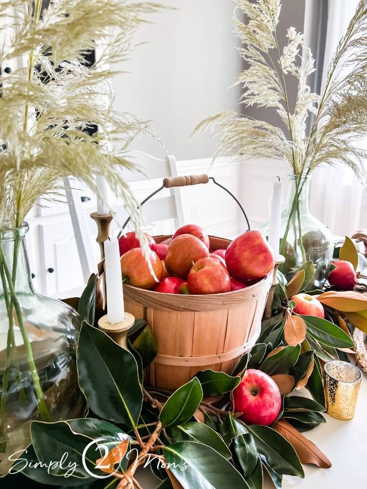 Fall Garden Tablescape from Simply 2 Moms