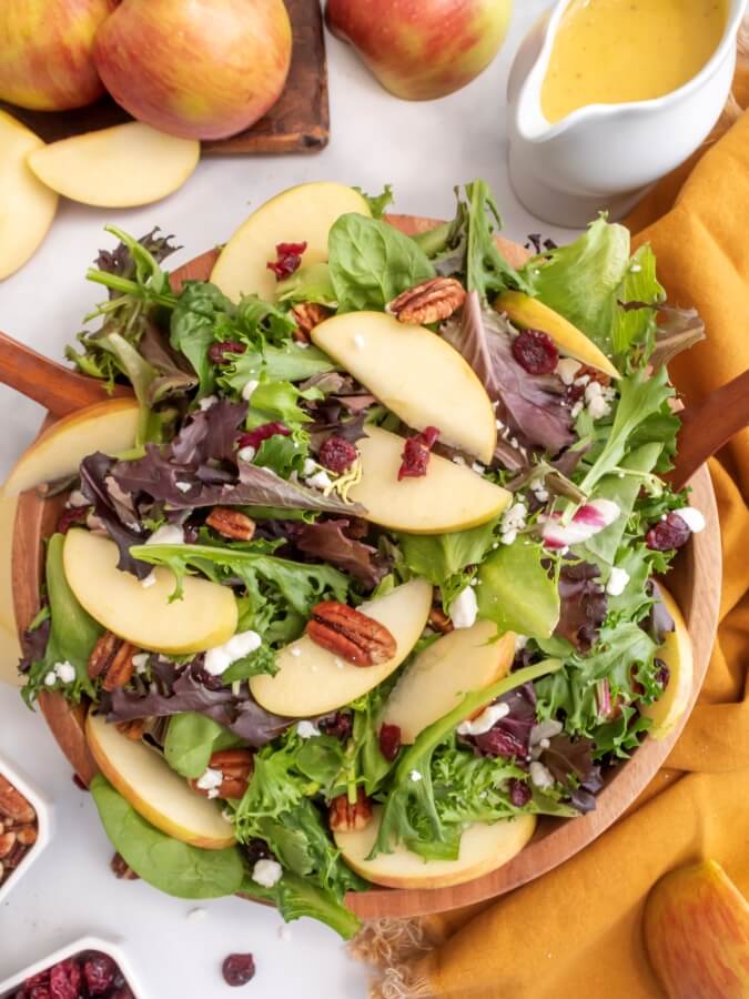 Autumn Apple and Pecan Salad from Midwest Life and Style