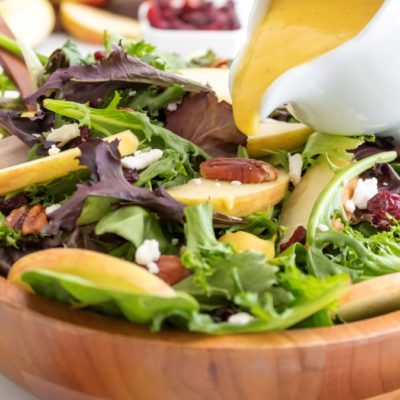 Autumn Apple and Pecan Salad