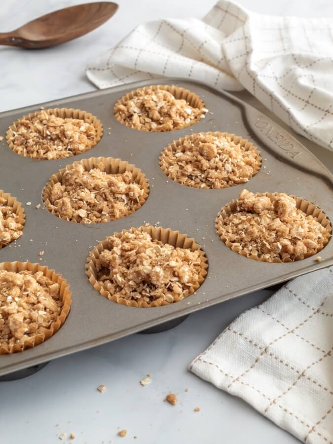 Chocolate Chip Zucchini Muffins With Streusel - Midwest Life and Style Blog