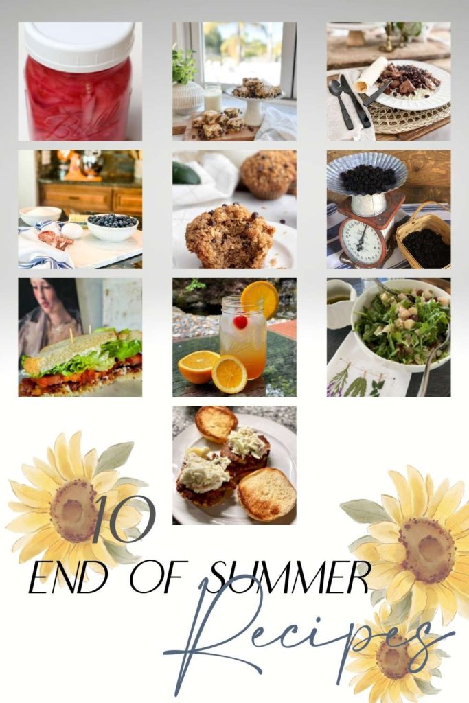 End of Summer Recipes - Midwest Life and Style Blog