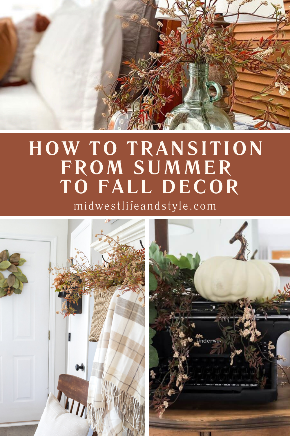 How to Transition from Summer to Fall Decor - Week in Rewind Volume 91 from Midwest Life and Style 