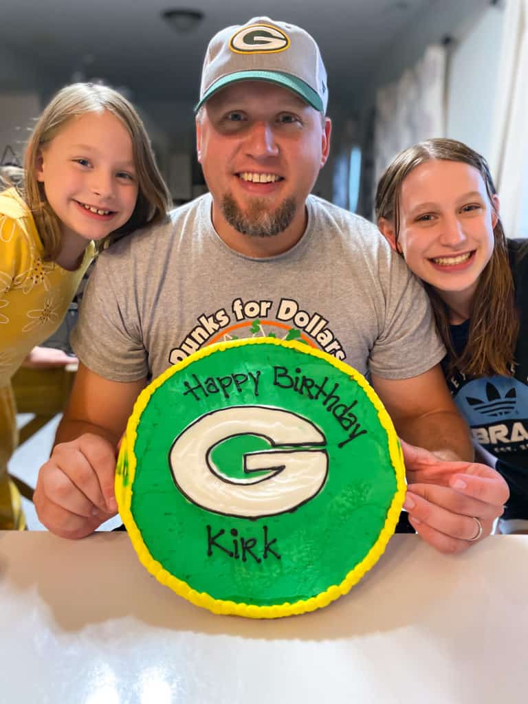 Birthday Photo with Cookie Cake - Week in Rewind with Midwest Life and Style