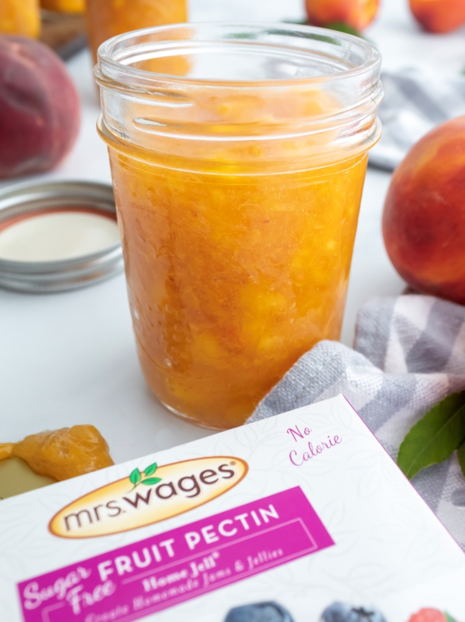 Peach Freezer Jam - Midwest Life and Style Blog