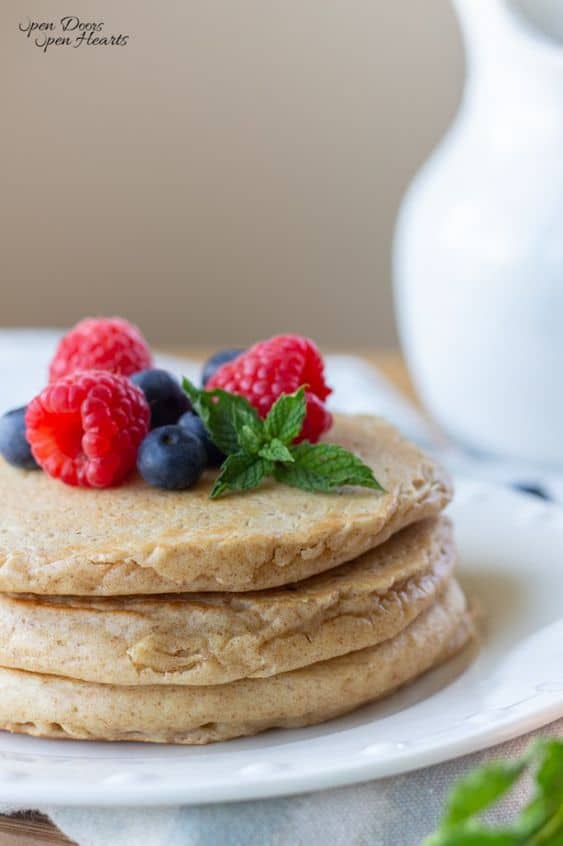 Sourdough Discard Pancakes from Open Doors Open Hearts - Week in Rewind with Midwest Life and Style