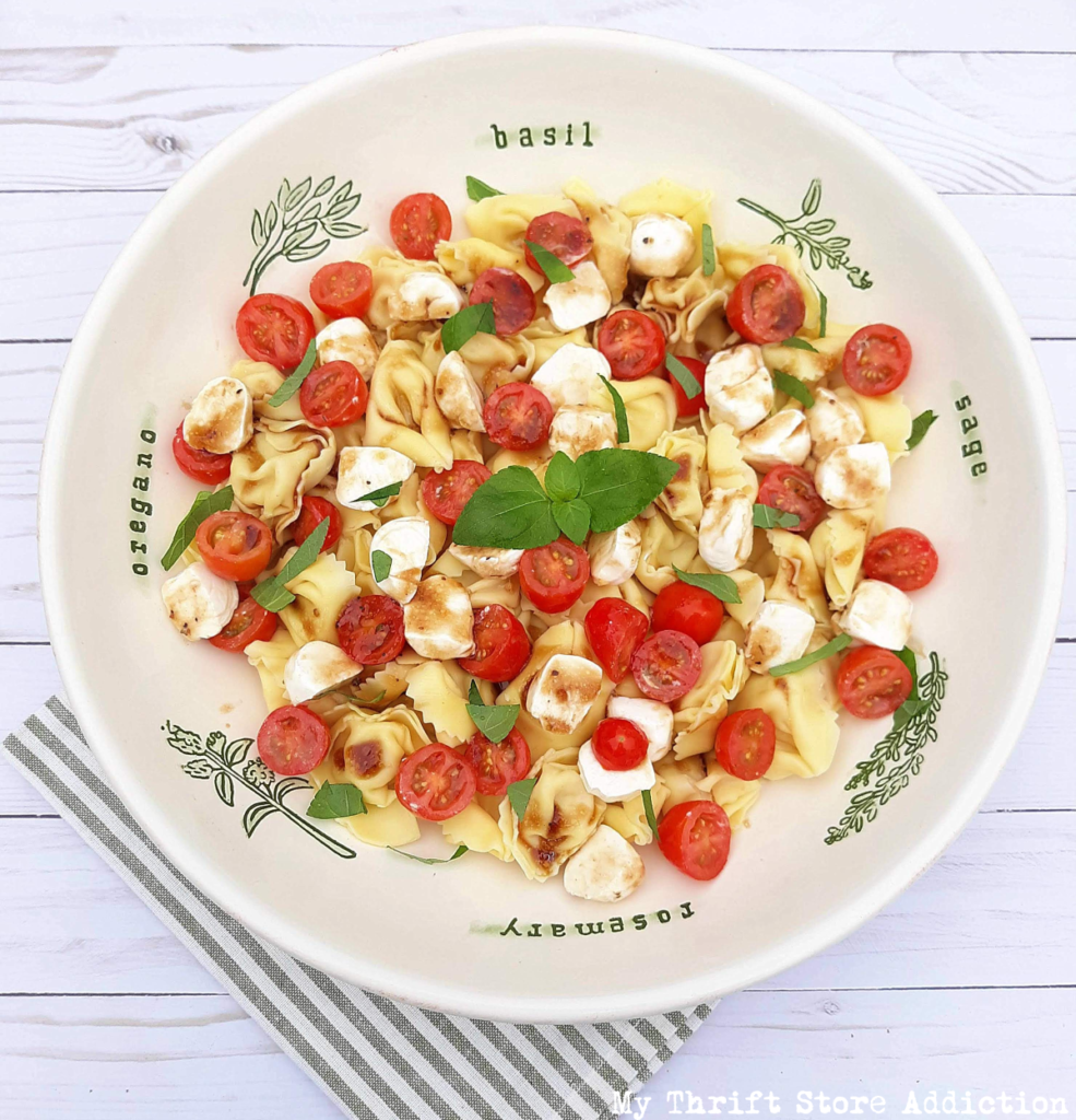 Tortellini Caprese Salad from My Thrift Store Addiction - Week in Rewind with Midwest Life and Style