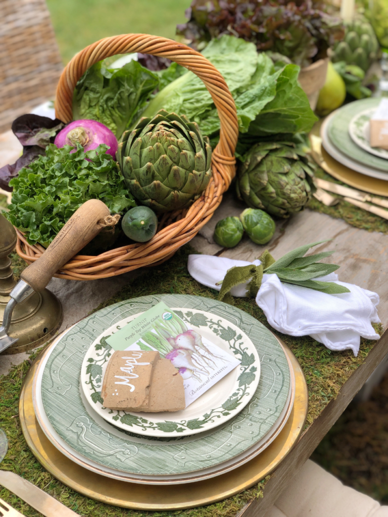 Fall Garden Tablescape from Vintage Home Designs