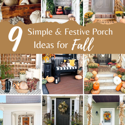 9 Simple And Festive Ideas To Decorate Your Porch This Fall