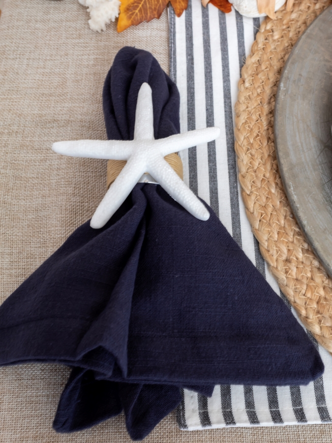 Simple DIY Coastal Napkin Rings - Midwest Life and Style Blog