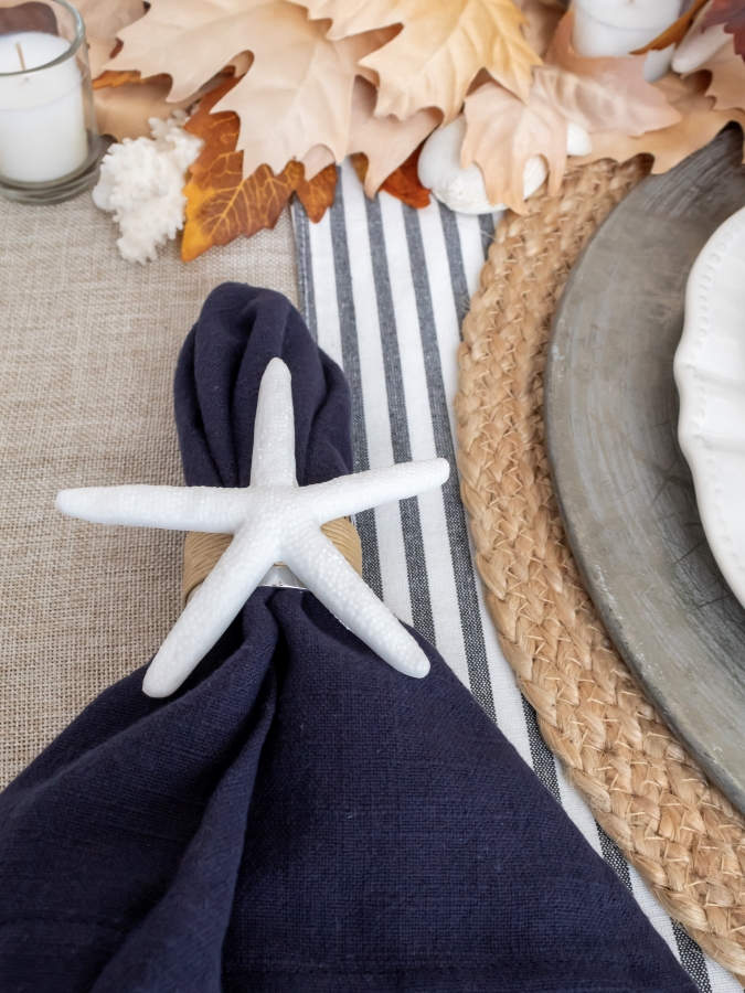 Simple DIY Coastal Napkin Rings - Midwest Life and Style Blog