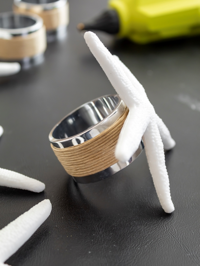 Simple DIY Coastal Napkin Rings - Midwest Life and Style Blog