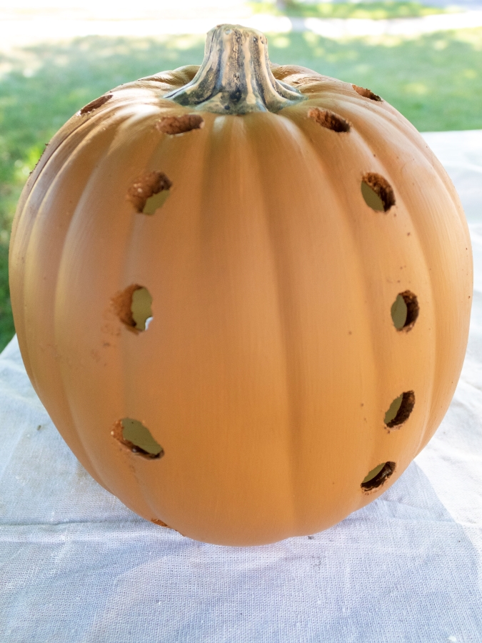 How To Make A Pumpkin Luminary - Midwest Life and Style Blog