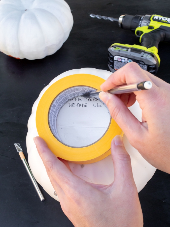 How To Make A Pumpkin Luminary - Midwest Life and Style Blog