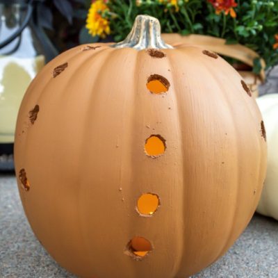 How To Make A Pumpkin Luminary