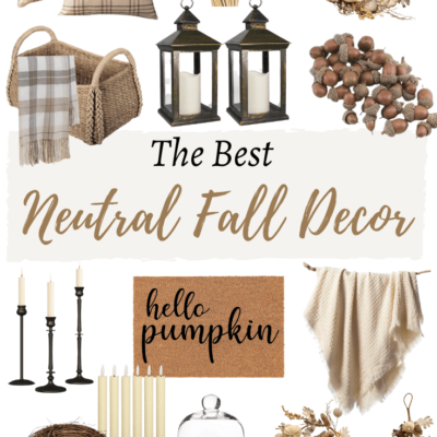 The Best Neutral Fall Decor