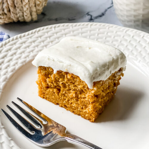 Pumpkin Bars with Cream Cheese Frosting from My Family Thyme - Week In Rewind with Midwest Life and Style