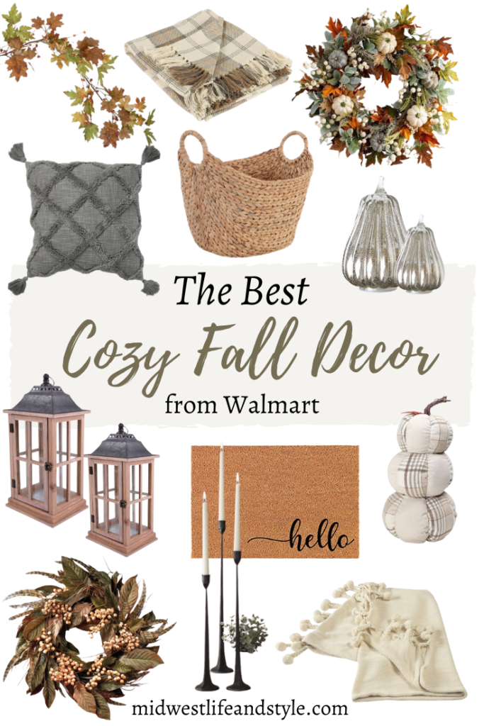 The Best Cozy Fall Decor From Walmart - Midwest Life and Style Blog