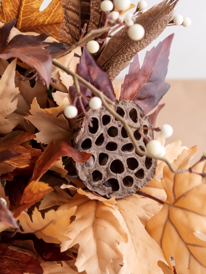 How To Create A Rustic Thanksgiving Cornucopia Centerpiece - Midwest Life and Style Blog