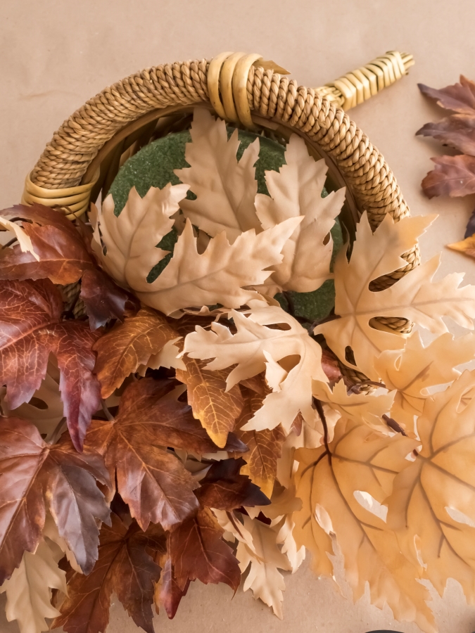 How To Create A Rustic Thanksgiving Cornucopia Centerpiece - Midwest Life and Style Blog