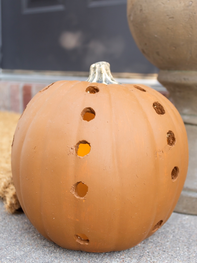 DIY Pumpkin Luminary - Midwest Life and Style Blog