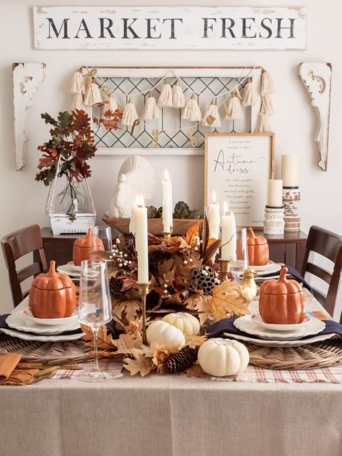 Friendsgiving Brunch Tablescape from Midwest Life and Style Blog