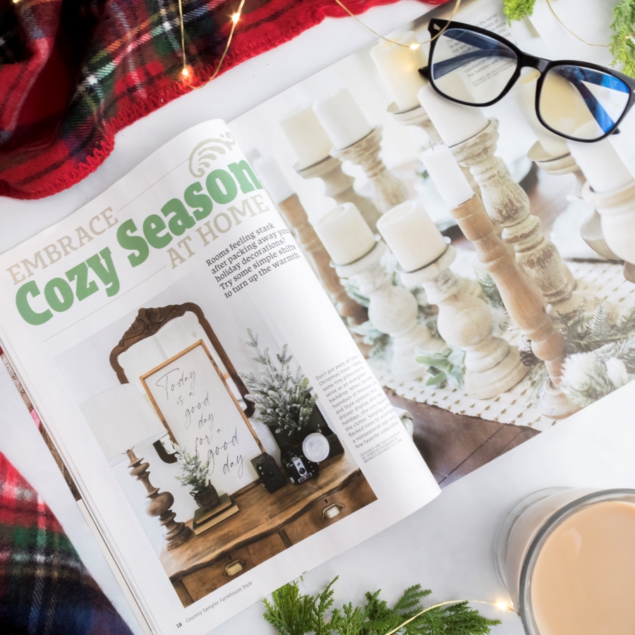 Country Sampler Farmhouse Style Winter '22 Magazine - Week in Rewind with Midwest Life and Style